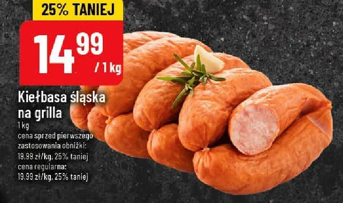 Kiełbasa śląska drobiowa Drosed promocja w POLOmarket
