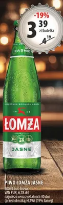 Piwo Łomża Jasne promocja w Arhelan