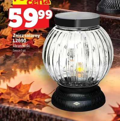 Znicz solarny L2690 Abramowski promocja w TOPAZ