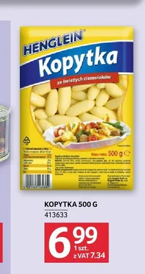 Kopytka Henglein promocja w Selgros