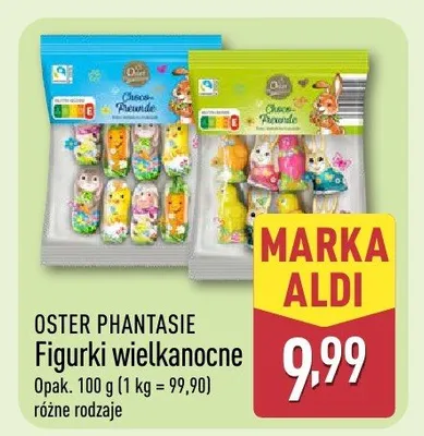 Figurki wielkanocne różne rodzaje promocja w Aldi