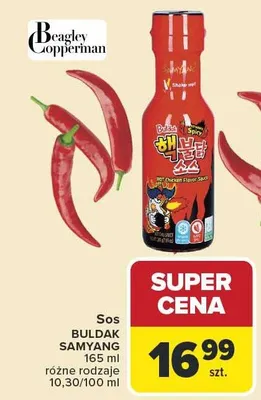 Sos Buldak Samyang promocja w Carrefour