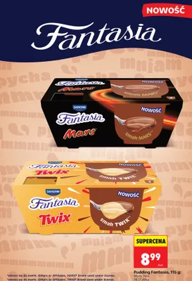 Pudding Fantasia smak Mars promocja w Biedronka