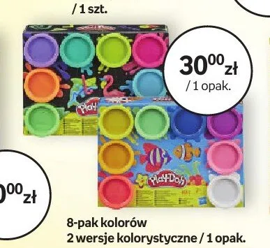 Ciastolina Play-Doh 8-pak kolorów promocja w Empik