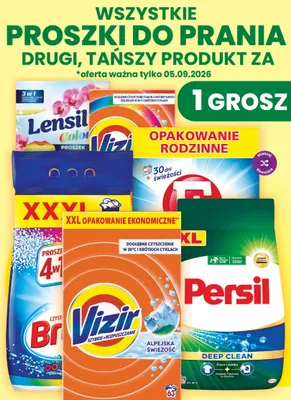 Proszek do prania E promocja w Dino