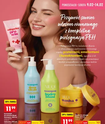 Odżywka do włosów promocja w Biedronka