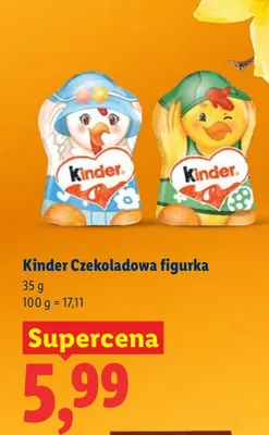 Czekoladowa figurka promocja w Lidl
