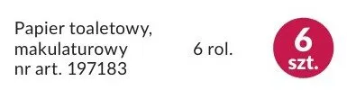 Papier toaletowy makulaturowy promocja w Makro