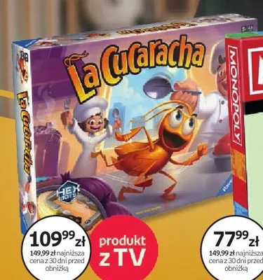 Gra planszowa La Cucaracha promocja w Empik
