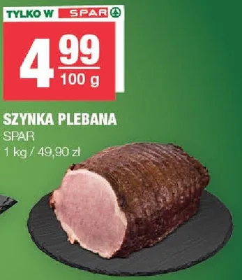Szynka plebana promocja w SPAR