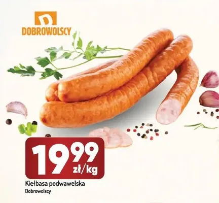 Kiełbasa podwawelska Dobrowolscy promocja w Avita