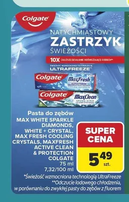 Pasta do zębów mild & minty Aquafresh triple protection promocja w Carrefour Market