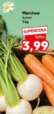 Marchew luzem promocja w Kaufland