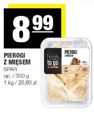 Pierogi z mięsem SPAR promocja w SPAR