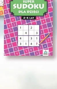 Książka Super Sudoku dla dzieci 4-6 lat promocja w Biedronka