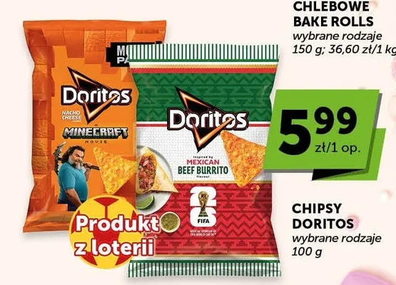Chipsy Doritos Nacho Cheese promocja w Groszek