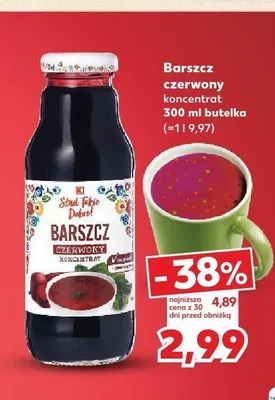 Barszcz czerwony koncentrat Stad takie Dobre! promocja w Kaufland
