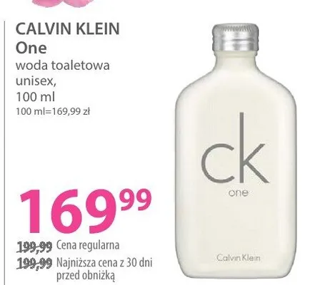 Perfumy One promocja w Hebe