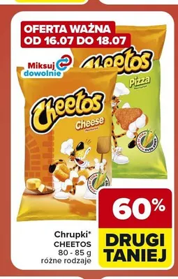 Chrupki Cheetos Cheese promocja w Carrefour Market