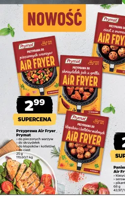 Przyprawa do pieczonych warzyw Air Fryer Prymat promocja w Netto