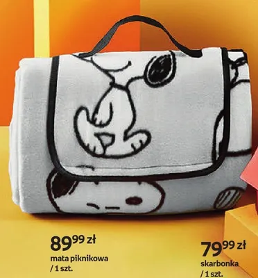 Mata piknikowa Snoopy promocja w Empik
