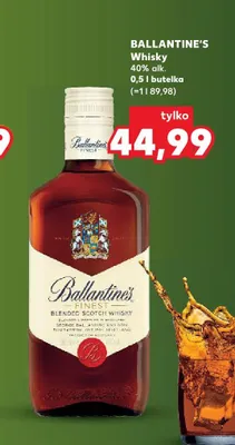 Whisky Ballantine's promocja w Kaufland