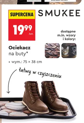 Ociekacz na buty 75x38 cm Smukee promocja w Biedronka