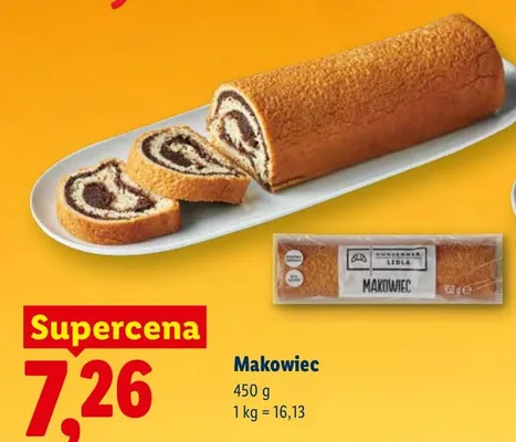 Makowiec promocja w Lidl