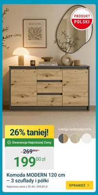Komoda MODERN promocja w ERLI