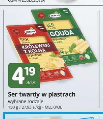 Ser twardy w plastrach Królewski z Kolna promocja w Marketvita
