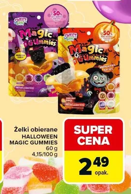 Żelki obierane Halloween Magic Gummies promocja w Carrefour Market