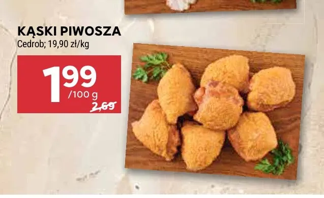 Kąski piwosza Cedrob promocja w Stokrotka