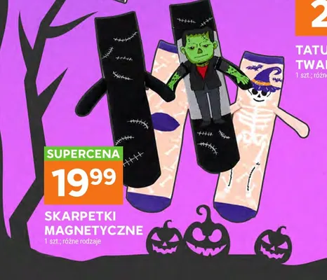 Skarpetki magnetyczne promocja w Stokrotka