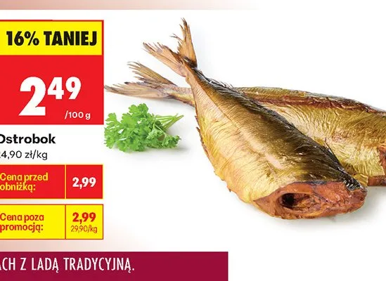 Ostrobok promocja w Biedronka