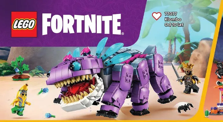 Klocki LEGO Fortnite 77077 Klombo promocja w LEGO