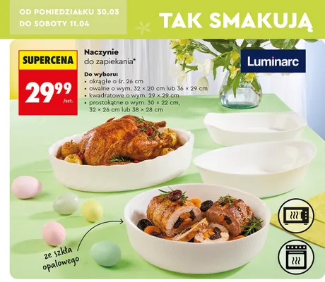 Naczynie do zapiekania, różne rodzaje promocja w Biedronka