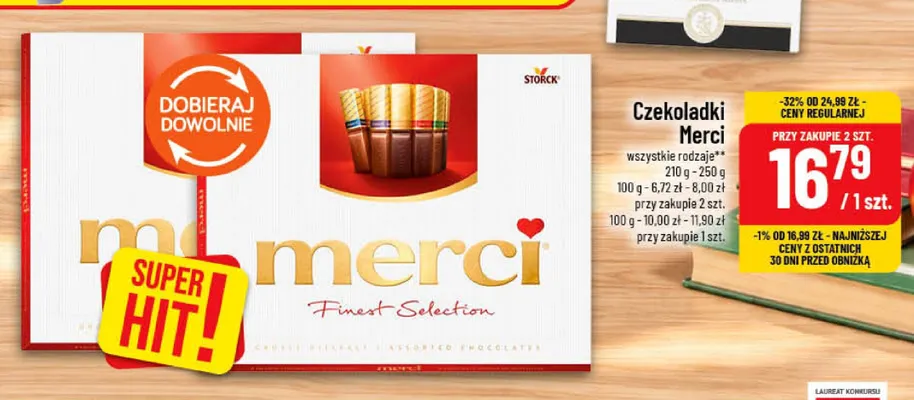 Czekoladki Merci promocja w POLOmarket