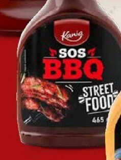 Sos BBQ Street Food Kanig promocja w Lidl