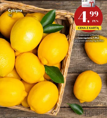 Cytryna promocja w Market Point