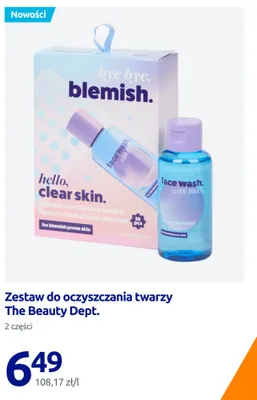 Zestaw do oczyszczania twarzy The Beauty Dept. 2 części promocja w Action