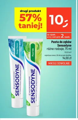 Pasta do zębów Sensodyne Deep Clean promocja w Dealz