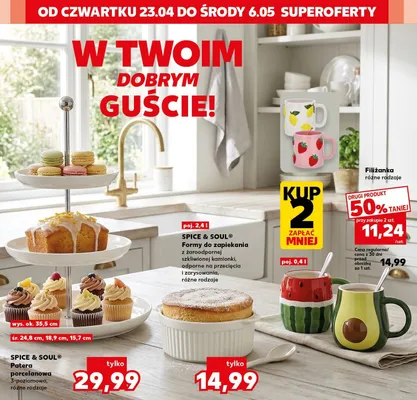Patera porcelanowa 3-poziomowa promocja w Kaufland