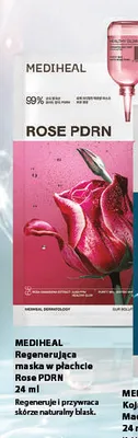 Maska w płachcie regenerująca Mediheal Rose PDRN promocja w Ziko Dermo