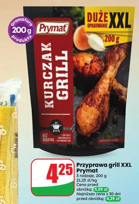 Przyprawa grill XXL Prymat promocja w Dino