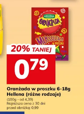 Oranżada w proszku Hellena promocja w Hitpol