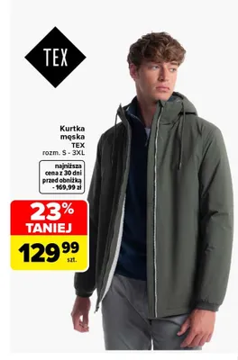 Kurtka męska TEX promocja w Carrefour