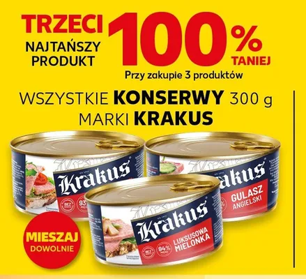 Gulasz Angielski Krakus promocja w Kaufland
