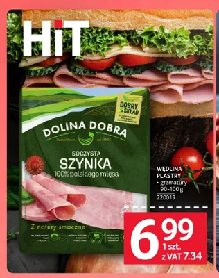 Wędlina plastry Dolina Dobra promocja w Selgros