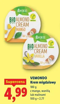 Krem migdałowy z mango promocja w Lidl