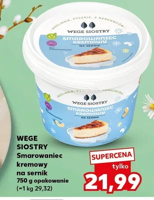 Smarowaniec kremowy na słodko promocja w Kaufland